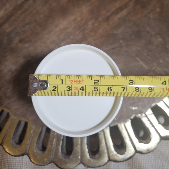 Vintage Pyrex Spice Of Life Round Clear Glass Storage Container Jar - Picture 11 of 11